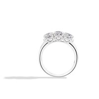 Ring Recarlo Woman in White Gold Diamante 0.16 Ct R01TY001/015/12 - R01TY001/015/12